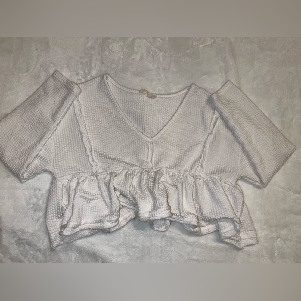 Alter’d State Cropped White Sweater